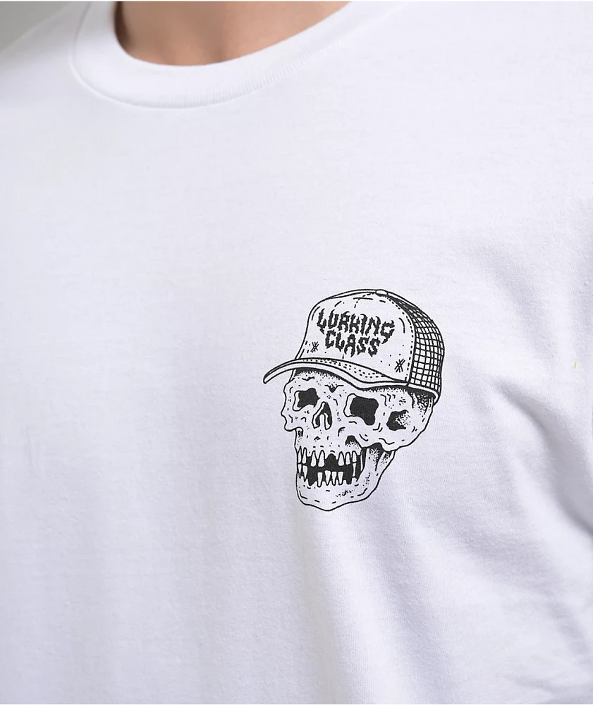 Lurking Class by Sketchy Tank High On Life White T-Shirt