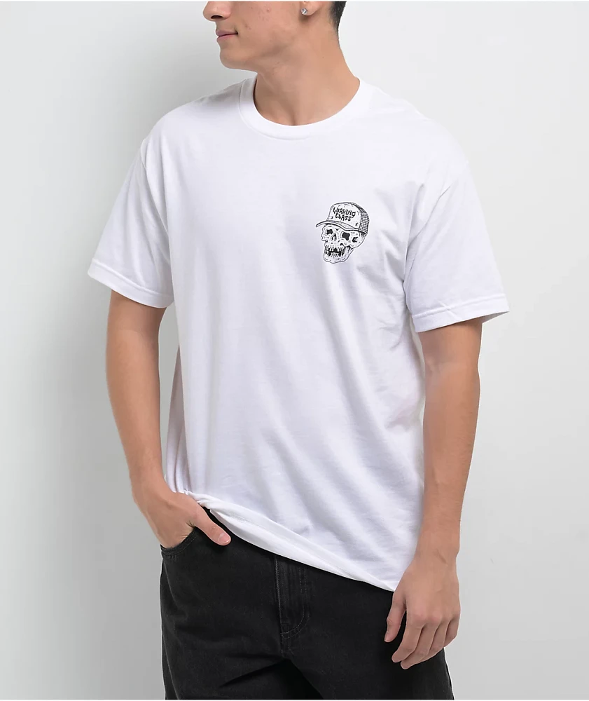 Lurking Class by Sketchy Tank High On Life White T-Shirt