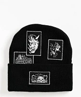 Lurking Class by Sketchy Tank Hotbox Flash Black Beanie