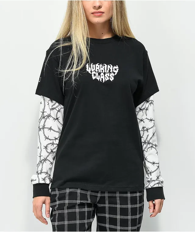 Lurking Class by Sketchy Tank How To Love Layered Long Sleeve T