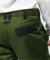 Lurking Class by Sketchy Tank Lurk Wear Green 10K Cargo Snowboard Pants