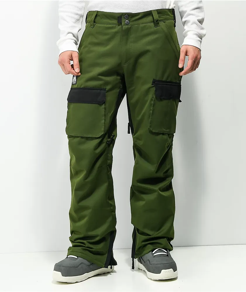 Men's Snowcat Fleece-lined Canvas Pants