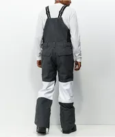 Lurking Class by Sketchy Tank Lurker Black & White Snowboard Bib Pants