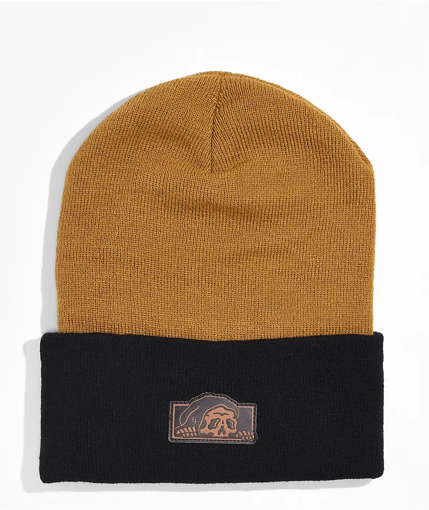 Lurking Class by Sketchy Tank Lurker Brown & Black Beanie