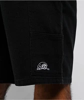 Lurking Class by Sketchy Tank Lurker Wash Black Denim Shorts