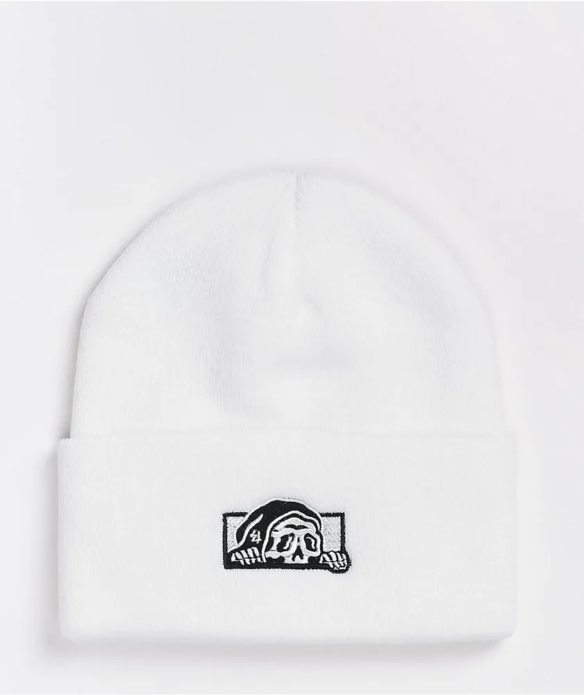 Lurking Class by Sketchy Tank Lurker White Beanie