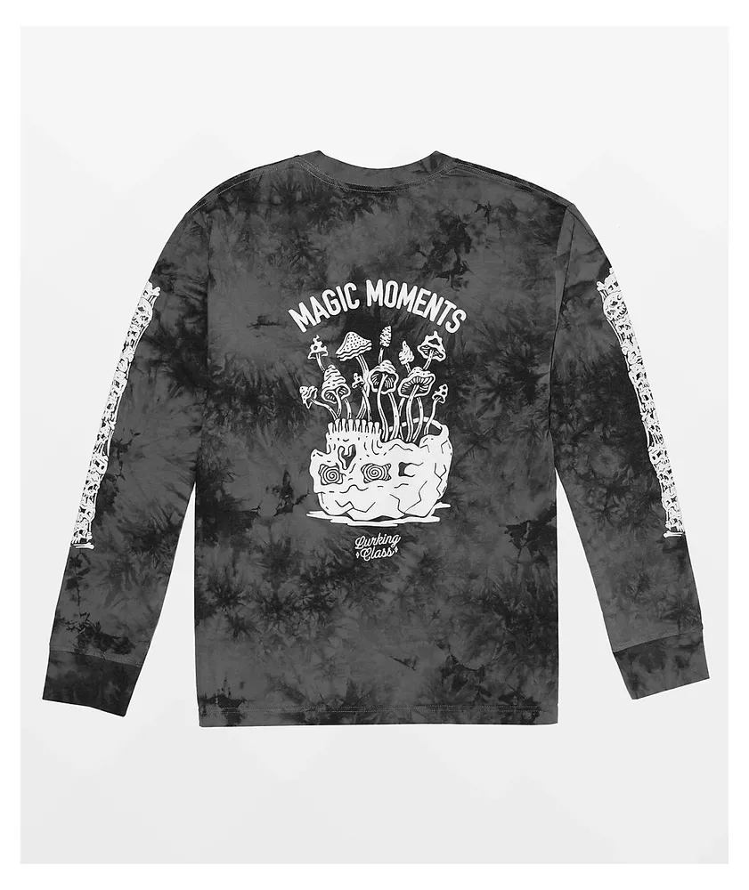 Lurking Class by Sketchy Tank Magic Moments Black Tie Dye Long Sleeve T-Shirt