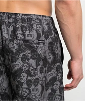 Lurking Class by Sketchy Tank Mob Black Board Shorts