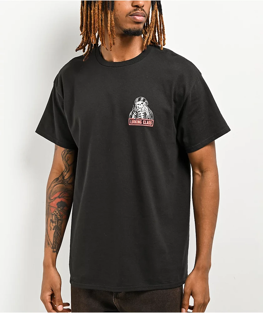 Lurking Class by Sketchy Tank Night Moves Black T-Shirt