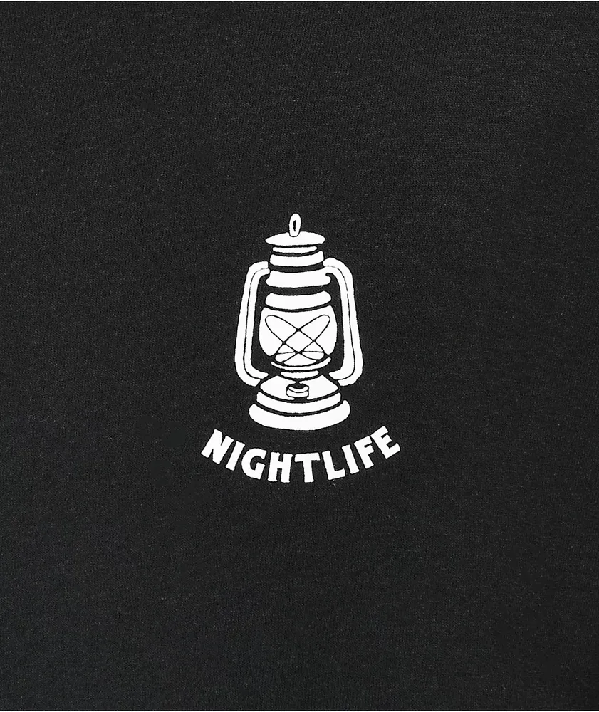 Lurking Class by Sketchy Tank Nightlife Black T-Shirt