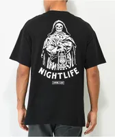 Lurking Class by Sketchy Tank Nightlife Black T-Shirt