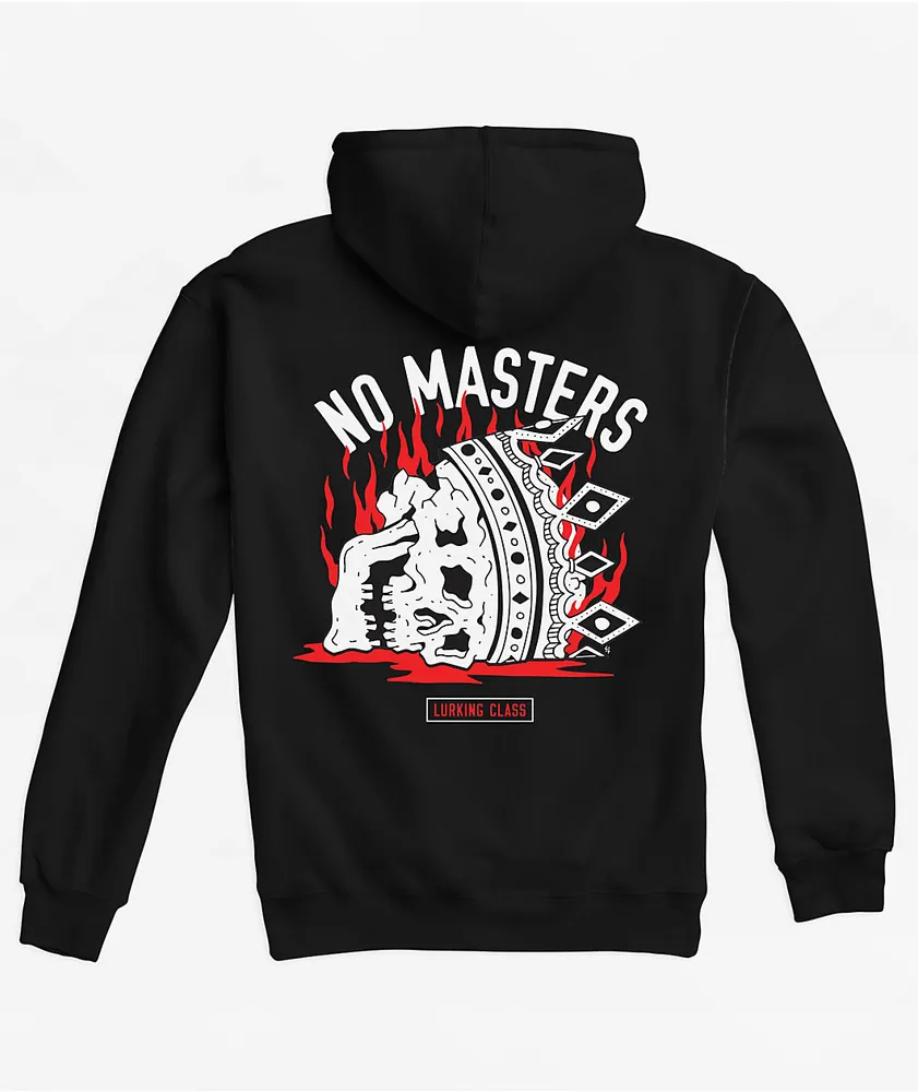 Lurking Class by Sketchy Tank No Masters Black Hoodie