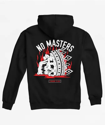 Lurking Class by Sketchy Tank No Masters Black Hoodie