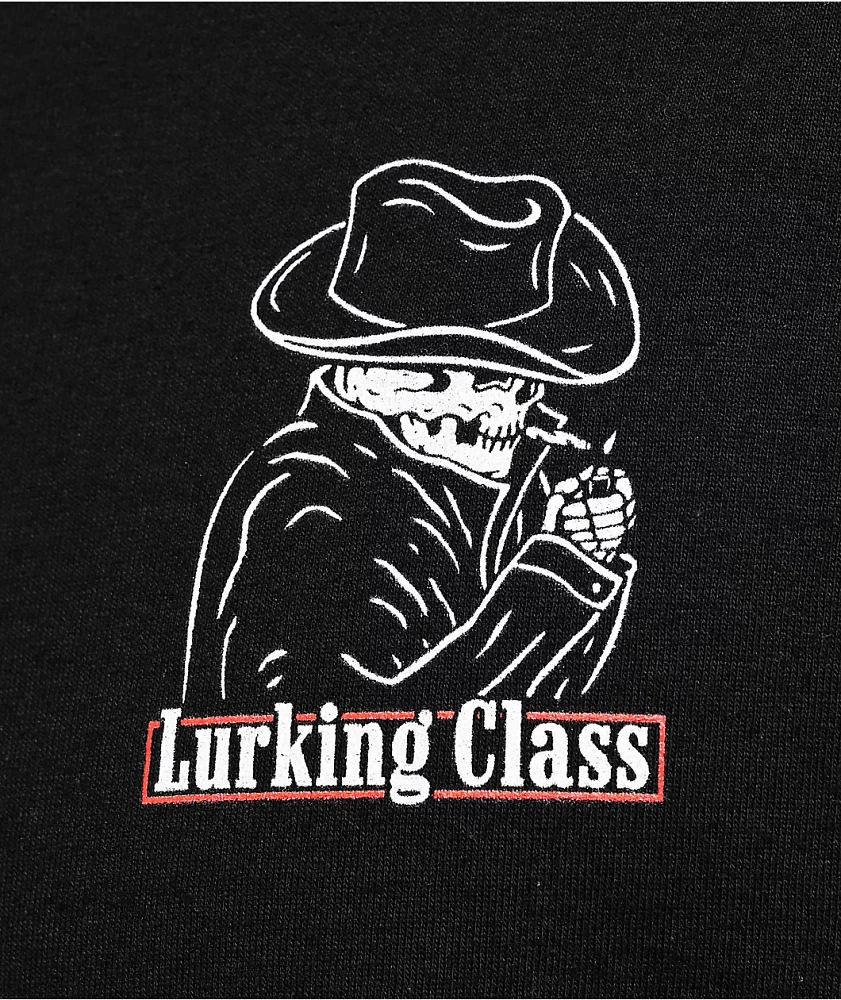 Lurking Class by Sketchy Tank No Regrets Black T-Shirt