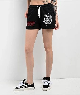 Lurking Class by Sketchy Tank Old English Black Sweat Shorts