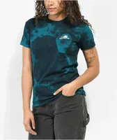 Lurking Class by Sketchy Tank Relax Blue Tie Dye Pocket T-Shirt