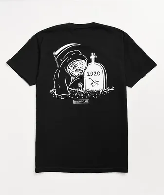 Lurking Class by Sketchy Tank Rest In Piss 2020 Black T-Shirt