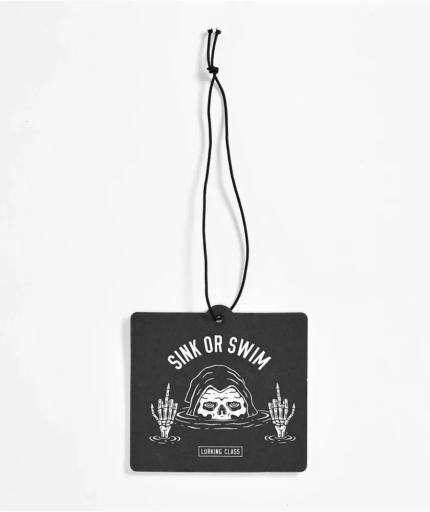 Lurking Class by Sketchy Tank Sink Or Swim Black Air Freshener