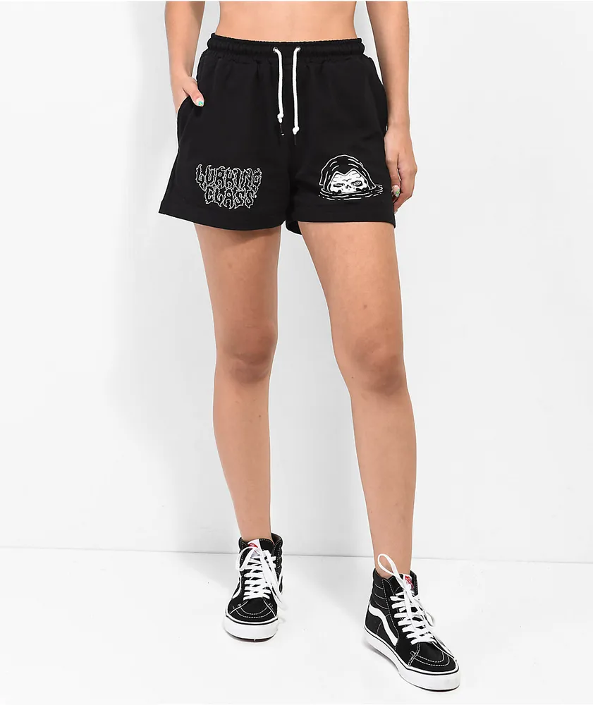 Lurking Class by Sketchy Tank Sinking Black Sweat Shorts