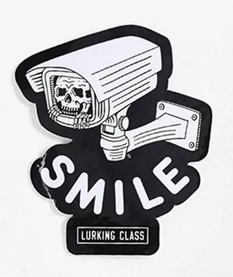 Lurking Class by Sketchy Tank Smile Sticker