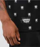 Lurking Class by Sketchy Tank Spider Black Polo Shirt