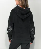 Lurking Class by Sketchy Tank Spiderweb Black Fleece Hoodie