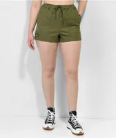 Lurking Class by Sketchy Tank Spiderweb Green Shorts