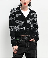 Lurking Class by Sketchy Tank Spiked Chain Black Cardigan