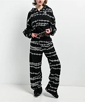 Lurking Class by Sketchy Tank Spiked Chain Black Sweatpants