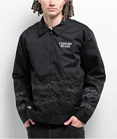 Lurking Class by Sketchy Tank Spiked Chain Black Work Jacket