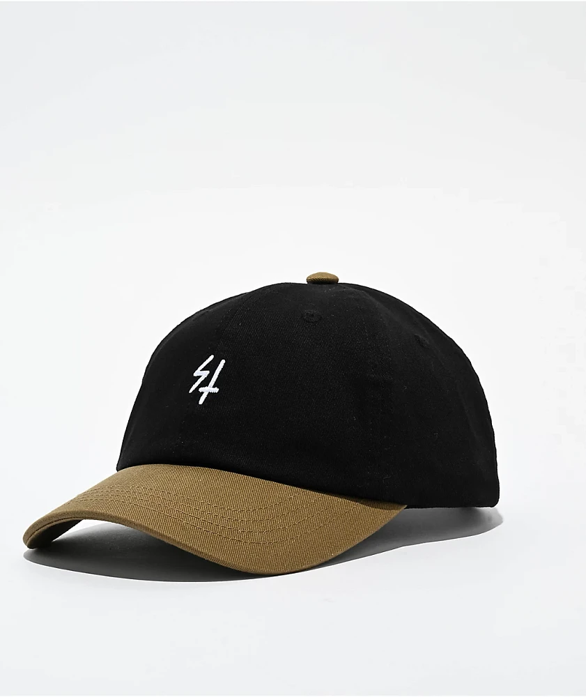 Lurking Class by Sketchy Tank St Dad Black & Copper Strapback Hat