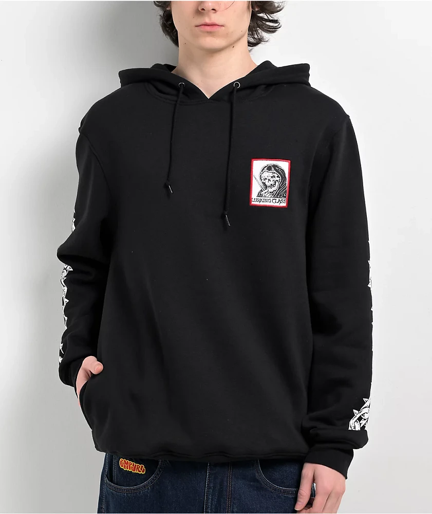 Lurking Class by Sketchy Tank Stay Sharp Black Hoodie
