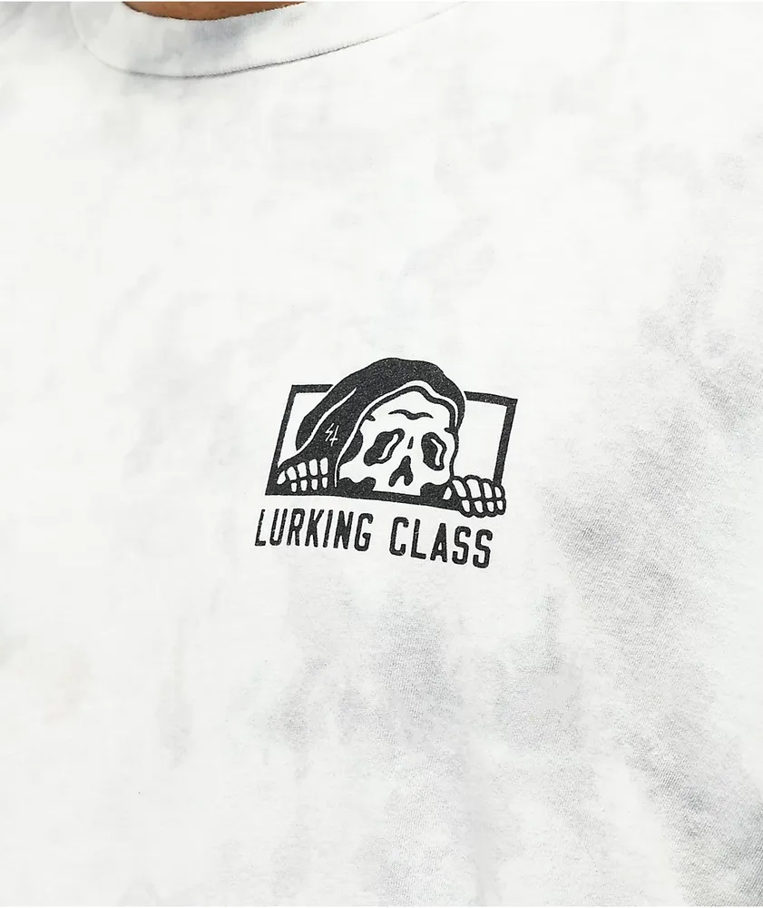 Lurking Class by Sketchy Tank Strength White Tie Dye T-Shirt