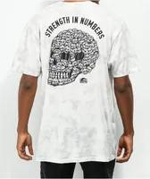 Lurking Class by Sketchy Tank Strength White Tie Dye T-Shirt