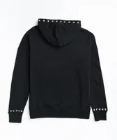 Lurking Class by Sketchy Tank Studded Black Hoodie 