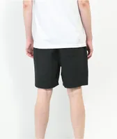 Lurking Class by Sketchy Tank Terror Black Elastic Waist Shorts