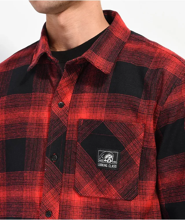 Empyre Eddy Red Flannel Shirt