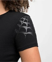 Lurking Class by Sketchy Tank Thorn Black Crop T-Shirt