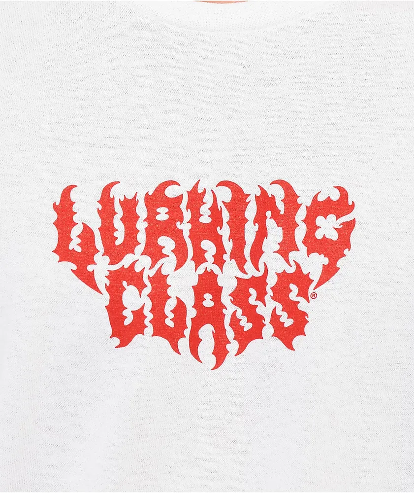 Lurking Class by Sketchy Tank Thorn Logo White T-Shirt