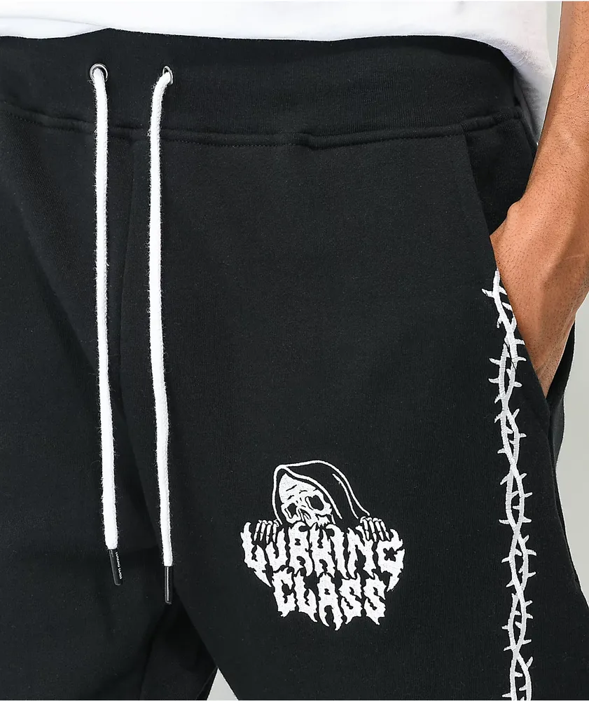 Lurking Class by Sketchy Tank Babyface Black Jogger Sweatpants