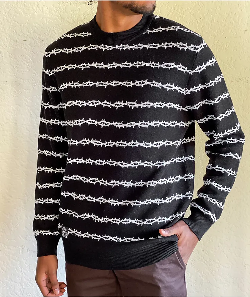 Lurking Class by Sketchy Tank Thorns Black Sweater
