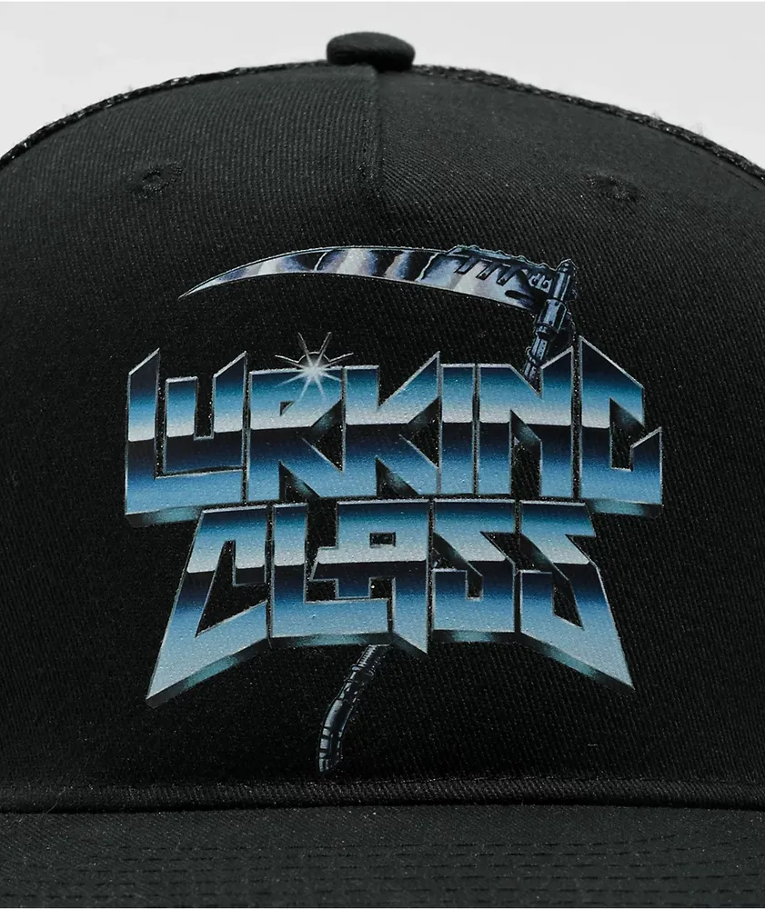 Lurking Class by Sketchy Tank Thrash Black Trucker Hat