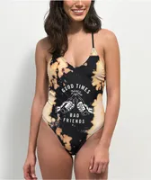 Lurking Class by Sketchy Tank Times Bleach One Piece Swimsuit