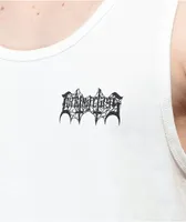 Lurking Class by Sketchy Tank Tomb White Tank Top