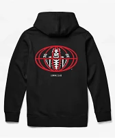 Lurking Class by Sketchy Tank Trapped Black Zip Hoodie