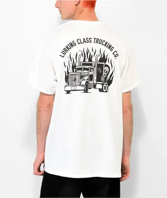Lurking Class by Sketchy Tank Trucking Co. White T-Shirt