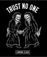 Lurking Class by Sketchy Tank Trust No One Black T-Shirt