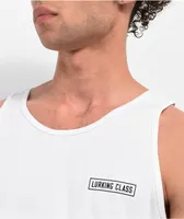 Lurking Class by Sketchy Tank Trust No Suits White Tank Top