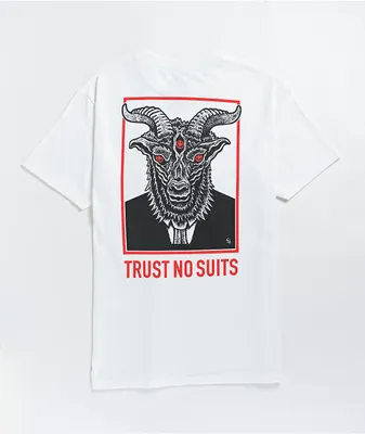 Lurking Class by Sketchy Tank Trust White T-Shirt