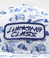 Lurking Class by Sketchy Tank Tucks White Snapback Hat